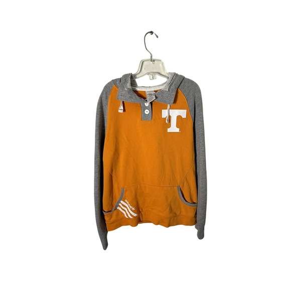 adidas Tops - Vintage Adidas Tennessee Volunteers Hoodie Womens Small Orange Grey Pullover